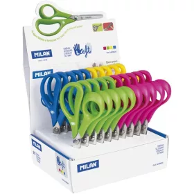 Olló, iskolai 6 cm balkezes Milan|20 db/display, 1439620