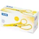 Olló, iskolai 13,4 cm Milan "Basic" sárga|sárga, 13,4 cm-es, 1412081020