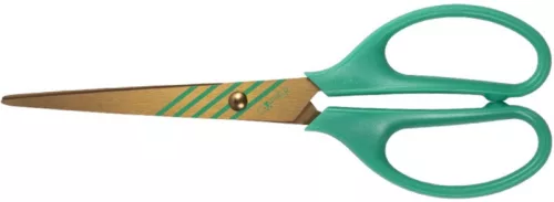 Olló, iskolai 5,5 cm Milan "Copper" zöld|zöld, 17 cm, BWM10425CPGR