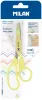 Olló, iskolai 13,3 cm Milan "Basic" Pastel sárga|Pastel, sárga, 13,3 cm, BWM10426VN