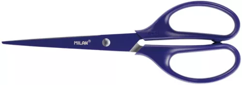 Olló, iskolai 17 cm hegyes Milan "Acid" kék|kék, 17 cm, BWM10425B