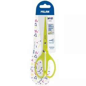   Olló, iskolai 17 cm hegyes Milan "Acid" sárga|sárga, 17 cm, BWM10425Y