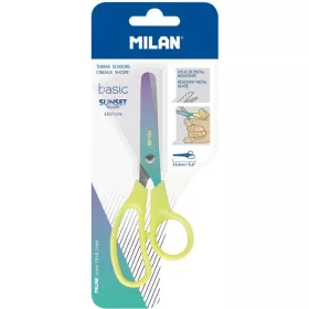   Olló, általános 13,4 cm Milan "Basic" Sunset sárga|sárga,BWM10444Y