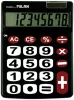 Számológép asztali 8 számjegy Milan 151708 fekete|8 digit, fekete-fehér-piros, 151708BL