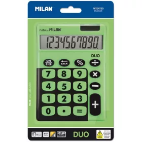   Számológép asztali 10 számjegy Milan 150610 "Duo" Touch zöld|10-digit, zöld, 150610TDGRBL