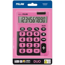   Számológép asztali 10 számjegy Milan 150610 "Duo" Touch rózsaszín|10-digit, rózsaszín, 150610TDPBL