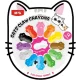Zsírkréta, mancs forma M&G "Cat's Claw" 12 szín|mini, mancs forma, ajándék radír