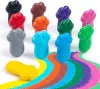 Zsírkréta, mancs forma M&G "Cat's Claw" 12 szín|mini, mancs forma, ajándék radír