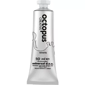 Tempera 50 ml Octopus fehér|50 ml, Fehér, UNL-0591