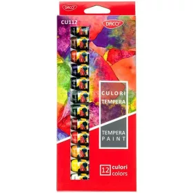 Tempera készlet 12 ml Daco 12 szín|tubusos, 12 ml, CU112