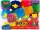 Tempera készlet 15 ml Daco "Puzzle" 12 szín|12x15 ml, habbélyegzővel, CU121