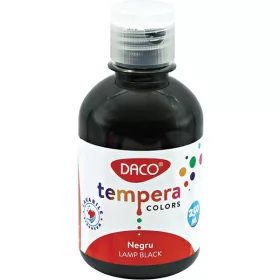 Tempera 250 ml Daco fekete|TE250N