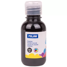 Tempera 125 ml Milan fekete|3480