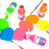 Tempera 125 ml Milan fluo piros|34430