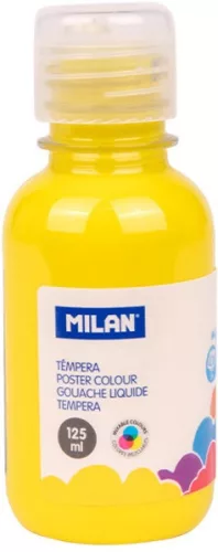 Tempera 125 ml Milan napsárga|3420