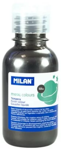 Tempera 125 ml Milan metál szürke|szürke, 033480