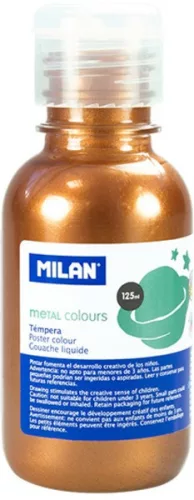 Tempera 125 ml Milan metál réz|33493