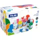 Tempera készlet 125 ml Milan 6 szín|03406 125ml paletta+ecset