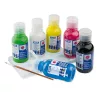 Tempera készlet 125 ml Milan 6 szín|03406 125ml paletta+ecset