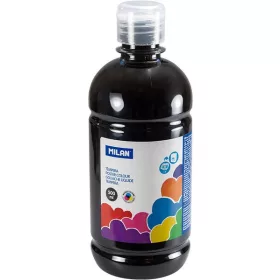 Tempera 500 ml Milan fekete|3680