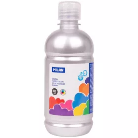 Tempera 500 ml Milan ezüst|3691