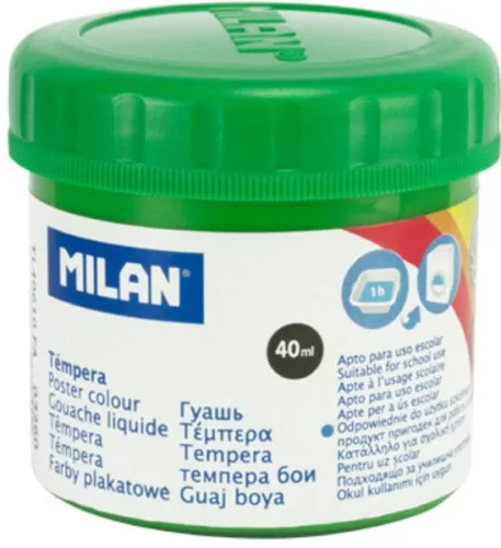 Tempera 40 ml Milan világoszöld|326006