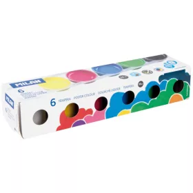 Tempera készlet 25 ml Milan 6 szín|6x25 ml, 0329906