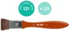 Ecset 25-ös lapos, póniszőr 6 db/csomag Milan 131|413125