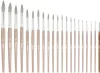 Ecset 000-s póniszőr 12 db/csomag Milan 101|80298 12 db/csomag