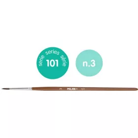   Ecset 3-as póniszőr 12 db/csomag Milan 101|80303 12 db/csomag