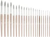 Ecset 3-as póniszőr 12 db/csomag Milan 101|80303 12 db/csomag