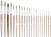 Ecset 20-as póniszőr 3 db/csomag Milan 101|0410120  3 db/csomag