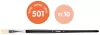 Ecset 10-es lapos, szintetikus sörte 6 db/csomag Milan 501|lapos, 6 db/cs 80340