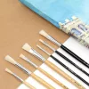 Ecset 14-es lapos, szintetikus sörte 6 db/csomag Milan 501|6db/cs 80376