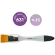 Ecset 25-ös szintetikus 6 db/csomag Milan 631|6db/cs, 0463125