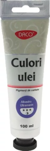 Olajfesték 100 ml Daco tengerkék|Tengerkék, tubusos, CU4100AUL