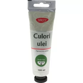   Olajfesték 100 ml Daco sötétzöld|Sötétzöld, tubusos, CU4100VS