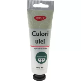   Olajfesték 100 ml Daco viridián zöld|Viridian Zöld, tubusos, CU4100VV