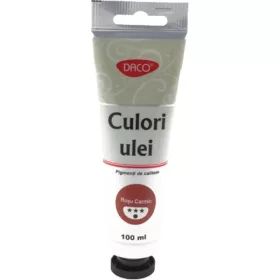   Olajfesték 100 ml Daco kármin|Kárminpiros, tubusos, CU4100RC