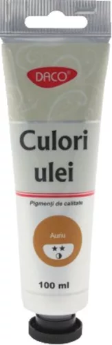 Olajfesték 100 ml Daco arany|Arany, tubusos, CU4100AU