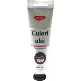   Olajfesték 100 ml Daco sötétbarna|Sötétbarna, tubusos, CU4100UA