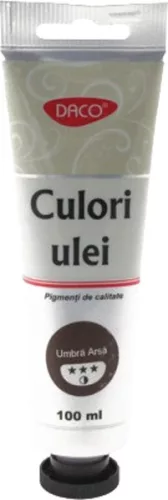 Olajfesték 100 ml Daco sötétbarna|Sötétbarna, tubusos, CU4100UA