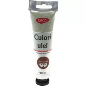   Olajfesték 100 ml Daco sienna|Sienna Barna, tubusos, CU4100SA