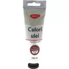  Olajfesték 100 ml Daco rozsdabarna|Rozsdabarna, tubusos, CU4100RP