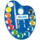 Vízfesték 25 mm keverőpalettával, ajándék ecset Milan 12 szín|keverőpalettás+ 1db ecset 25 mm, 53412
