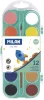 Vízfesték 30 mm, ajándék ecset Milan 12 szín|30 mm, 053312P, 12 szín+ecset