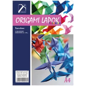   Origami papír A/4 T-Creativ 10 intenzív szín|intenzív, 10 lapos, 25 db/csomag