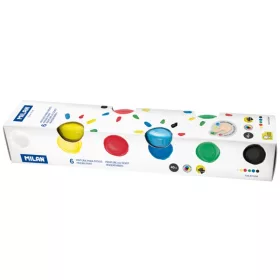   Ujjfesték 40 ml Milan 6 alap szín|Alap színek, 6 db-os, 031206