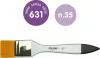 Ecset 35-ös lapos, szintetikus 6 db/csomag Milan 631|6 db/cs, 0463135