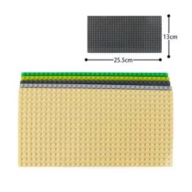   WANGE 8805 | építőjáték alaplap - 100% kompatibilis minden más kedvelt márkával | 16x32 bütyök - Több színben - sötétszürke